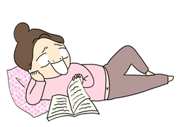 flip throughのイラスト